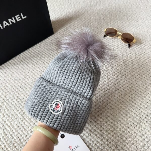 MCL Ribbed Wool Beanie - Hat