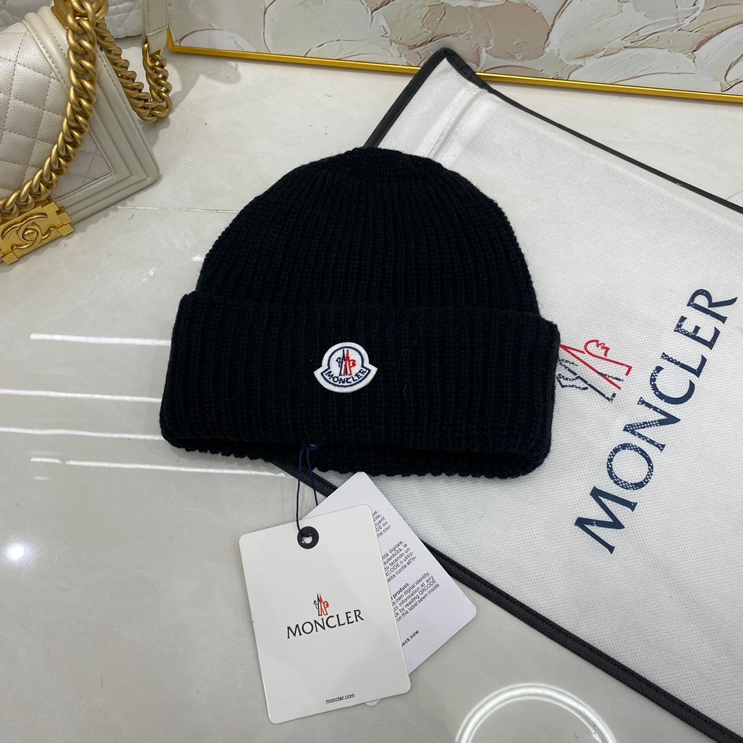 MCL Ribbed Wool Beanie Various Colors - Hat - Image 6