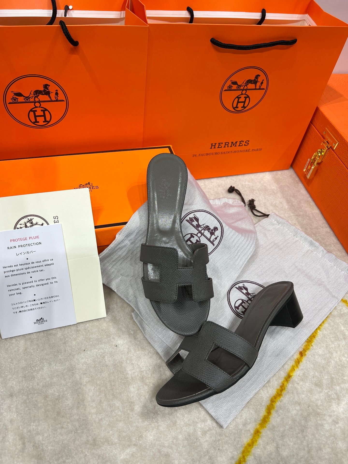 HM Oran Sandals Gris - Sandals - Image 3