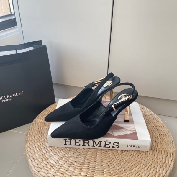 YSL Opyum Slingback Pumps - Heels