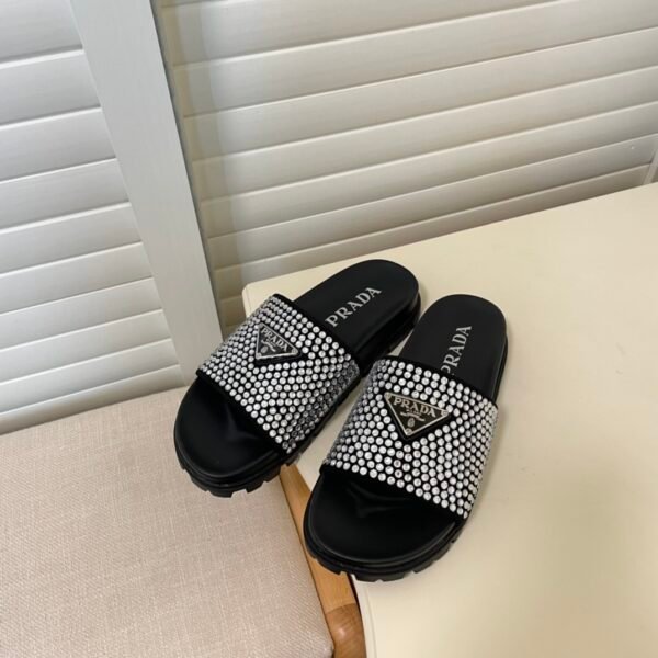 PR Crystal Embellished Slides - Slides