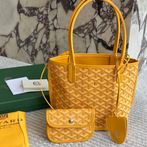 GYD Anjou Mini Yellow GYDine Canvas - Bag