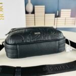 CD CD Rider 2 Messenger Black Embossed Leather – Borsa