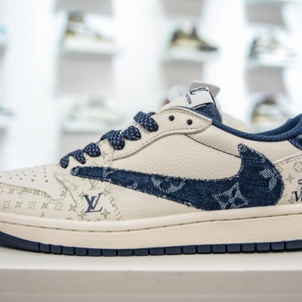 NK Air Jordan 1 Low Travis Scott x LV - Sneakers