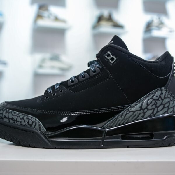 NK Air Jordan 3 Retro Black Cat - Sneakers