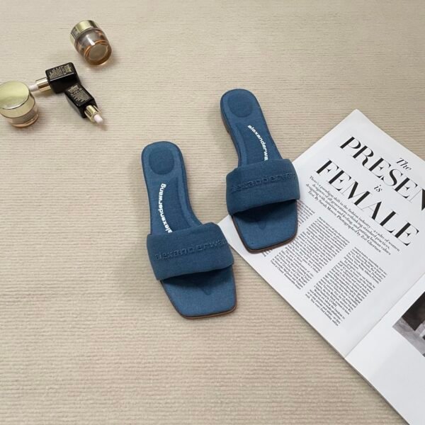 ```BAL Logo Square Toe Sandals - Sandals```