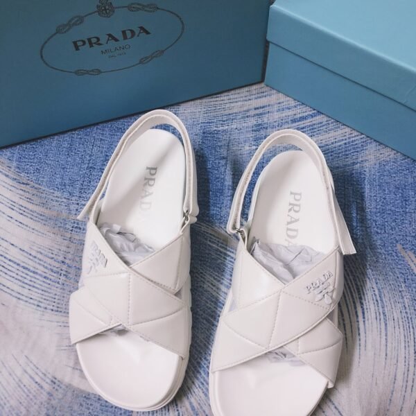 PR Quilted Leather Sandals - Sandals