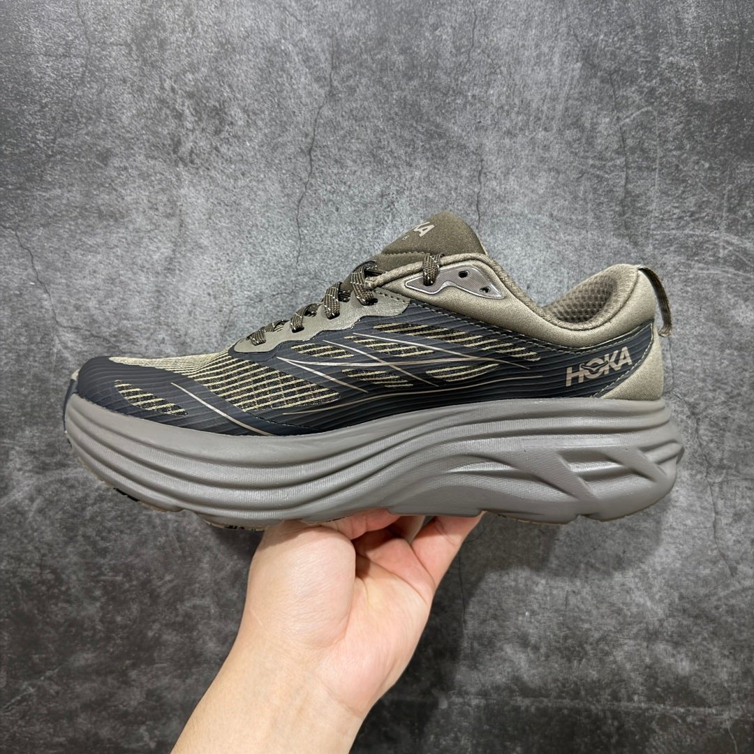 HK Bondi 8 Olive/Black - Sneakers - Image 2