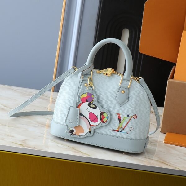 LV Alma BB Vivienne Blue Epi Leather - Bag