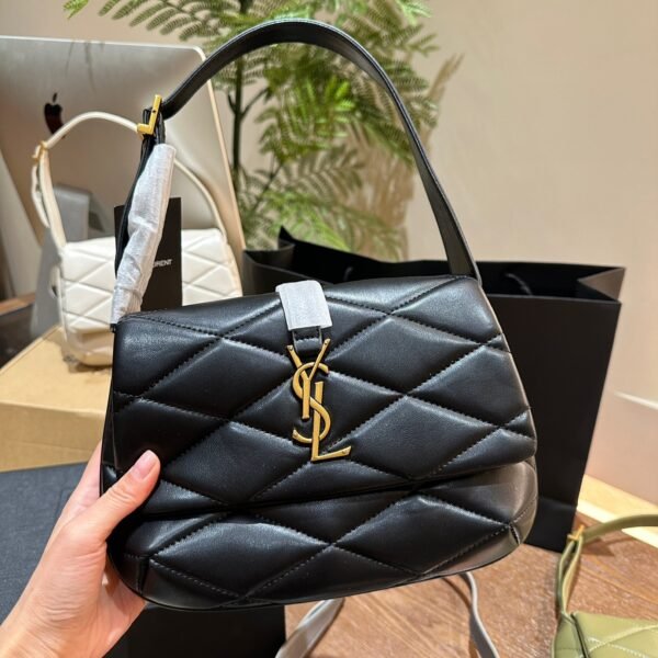 YSL Le 5 à 7 Hobo Black Leather - Bag