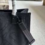 BBR Monogram Print E-Canvas Tote Black – Borsa