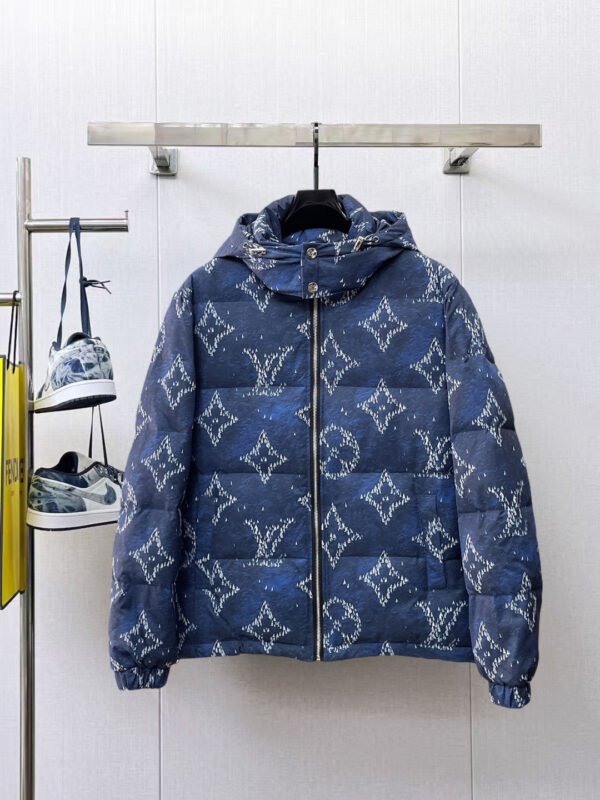 LV Monogram Puffer Jacket – Jacket – Red