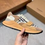 BBR Arthur Vintage Check – Sneaker – Cuoio