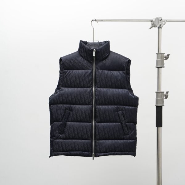 CD Oblique Puffer Vest - Vest
