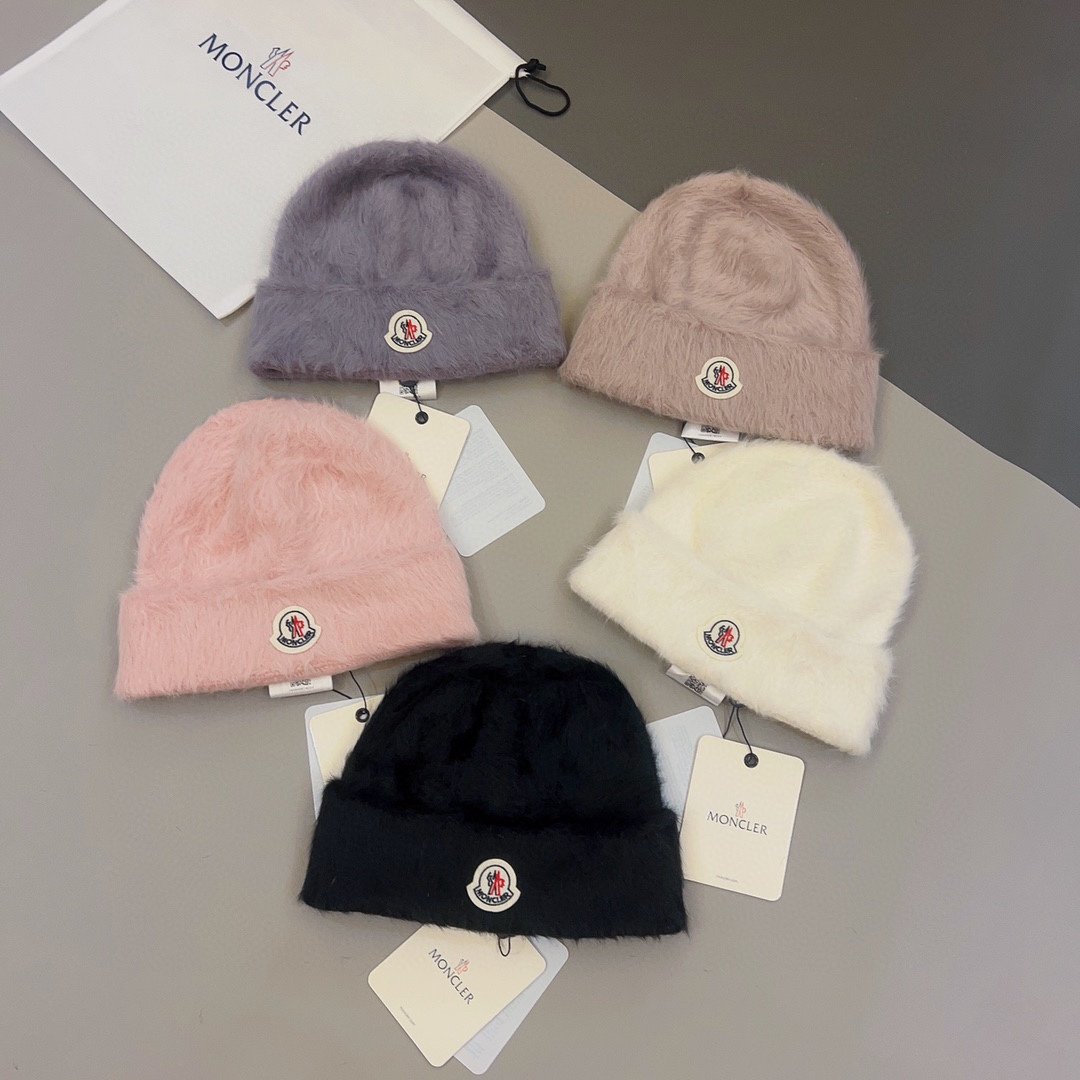MCL Fur Beanie White - Hat - Image 6