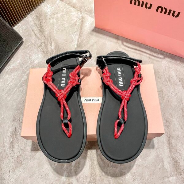 MIU Rope Sandals - Sandals