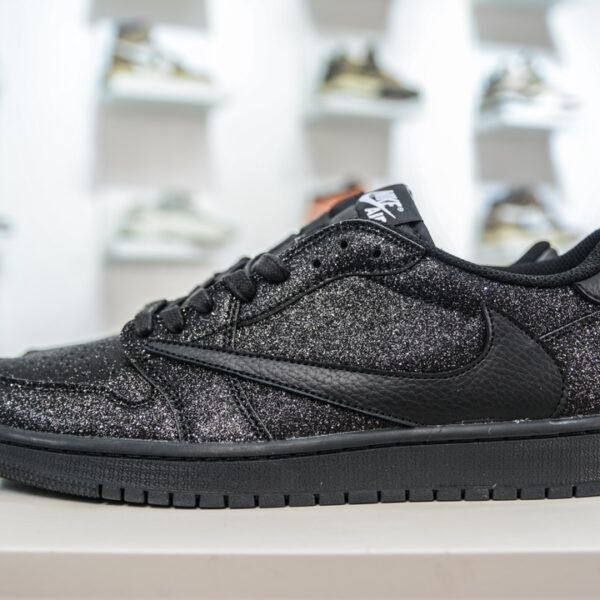NK Air Jordan 1 Low OG SP Travis Scott Black Phantom - Sneakers