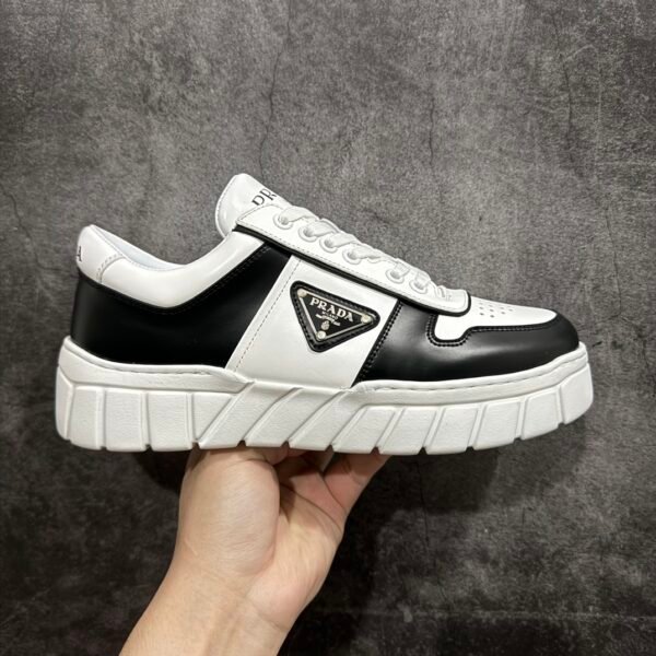 PR Downtown Black/White Leather - Sneakers