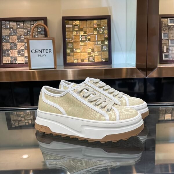 GG Tennis 1977 Beige Canvas - Sneakers