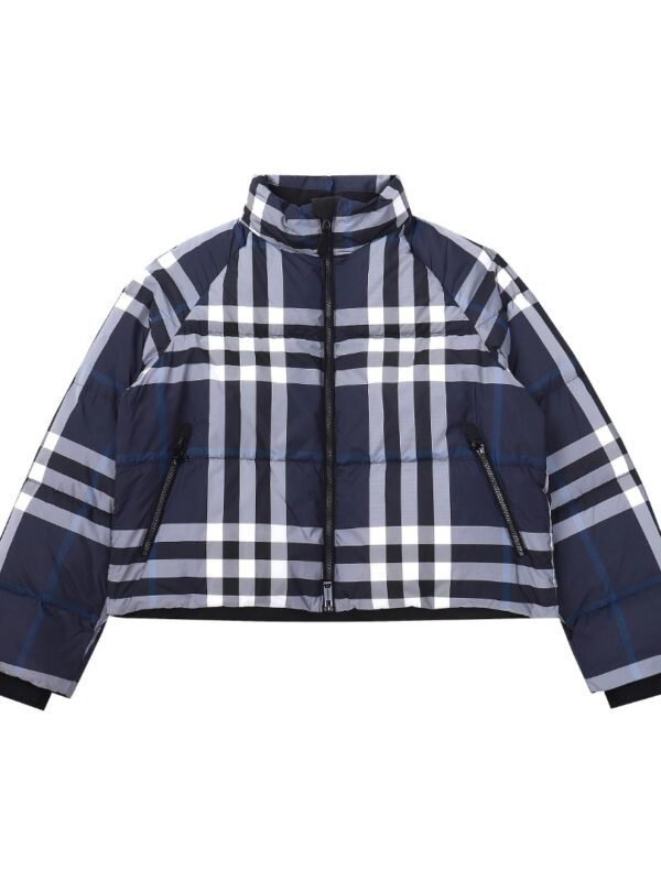BBR Check Puffer Jacket – Jacket – Red