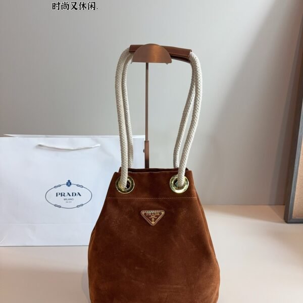 PR Suede Bucket Bag - Bag