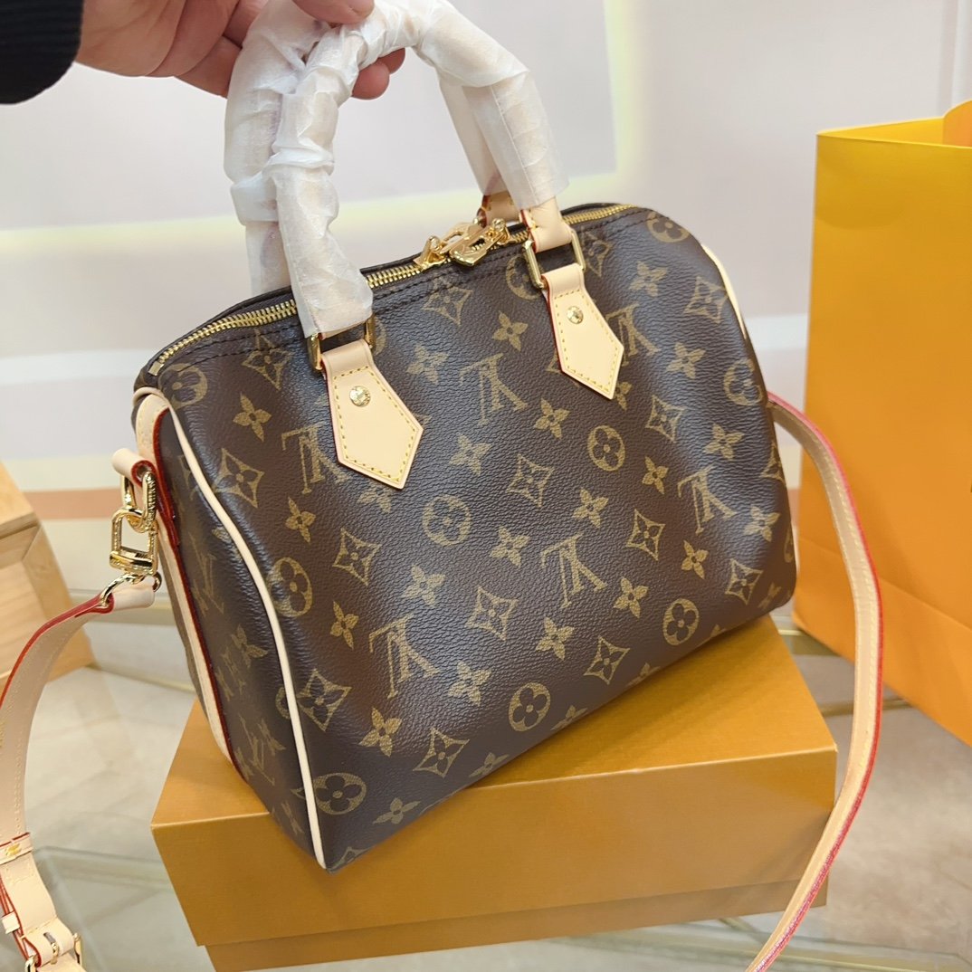 LV Speedy Bandoulière 25 Monogram Canvas - Bag - Image 7
