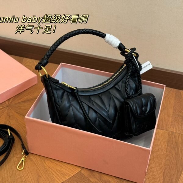 MIU Wander Matelassé Leather - Bag