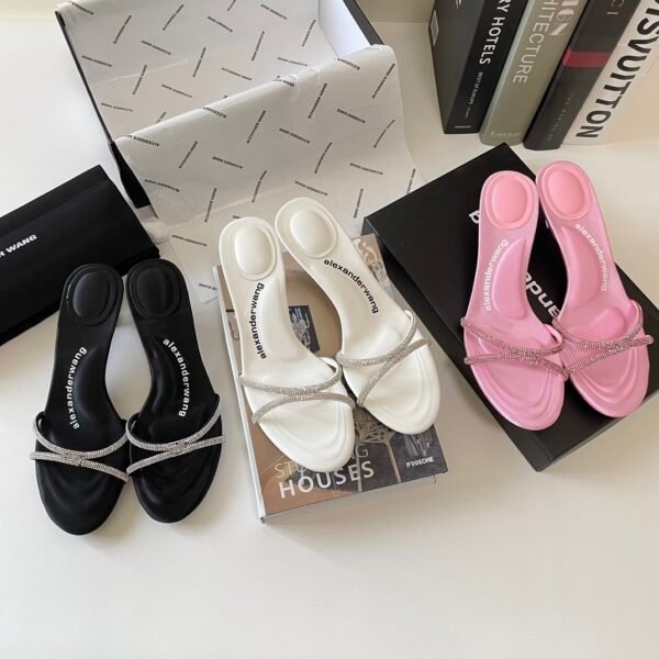 BAL Crystal-Studded Sandals - Sandals