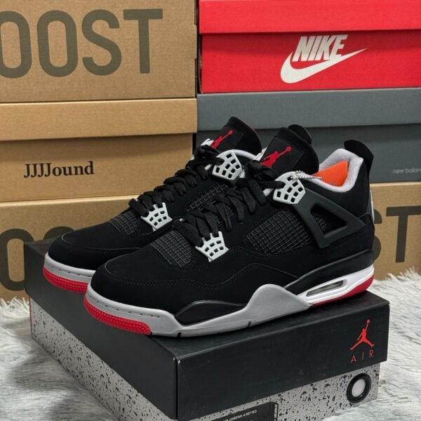 NK Air Jordan 4 Retro Bred - Sneakers