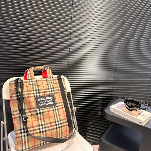 BBR Vintage Check E-Canvas Beige Check - Bag