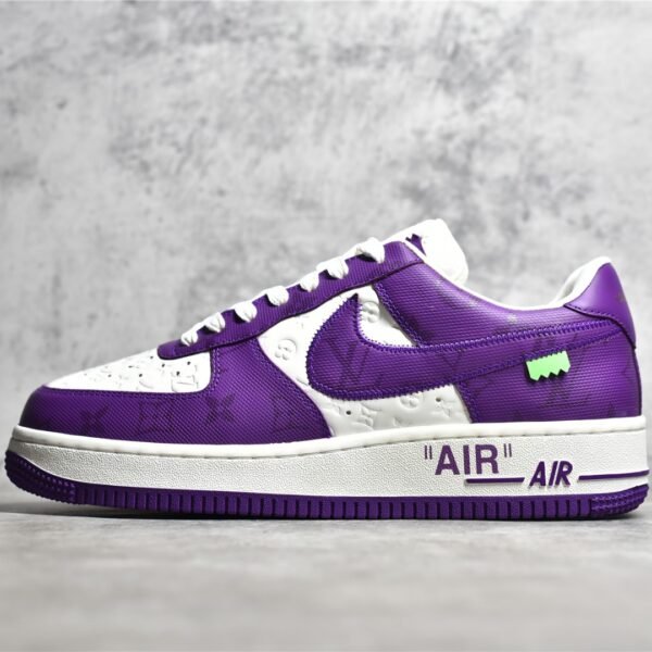 LV Air Force 1 Low LV x NK Purple/White - Sneakers