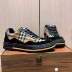 BBR Arthur Check – Sneakers – Tan