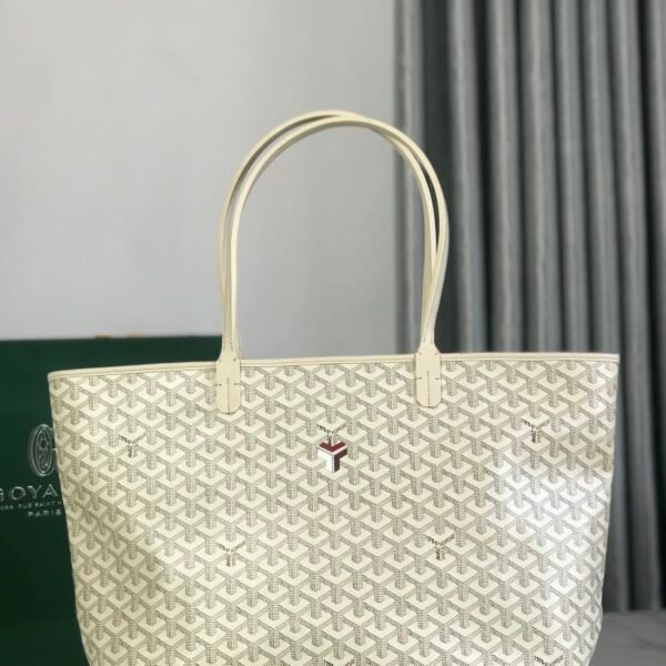 GYD Saint Louis PM White GYDine Canvas - Bag