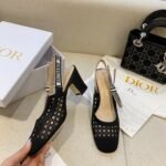 CD J'ACD Slingback Pumps Black Mesh – Heels