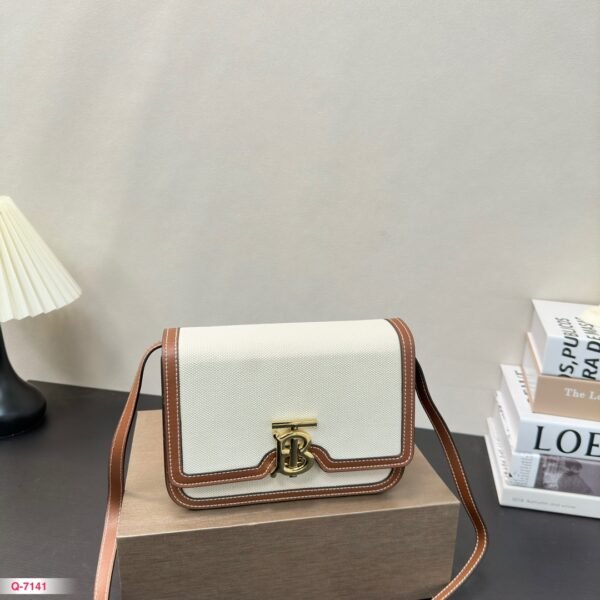 BBR TB Bag Beige/Brown Canvas - Bag