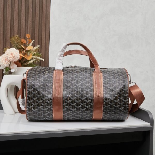 GYD Boeing 45 Black/Brown GYDine Canvas - Bag