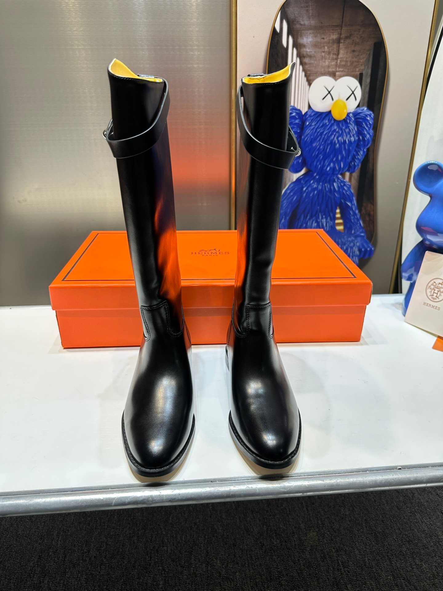 HM Jumping Boots Black Leather - Boots - Image 6