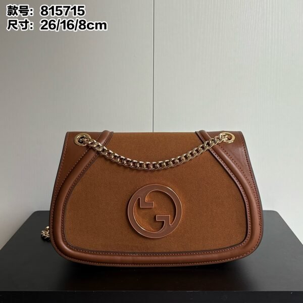 GG Blondie Brown Leather - Bag