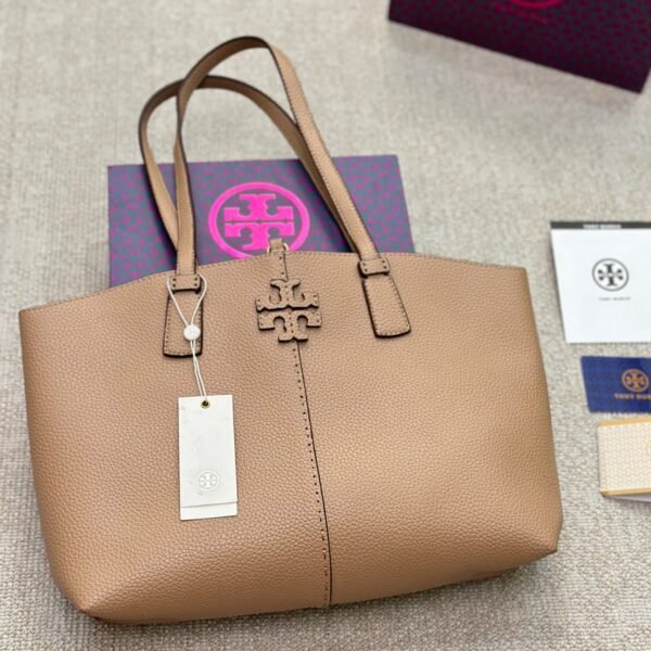 TB McGraw Leather Tote