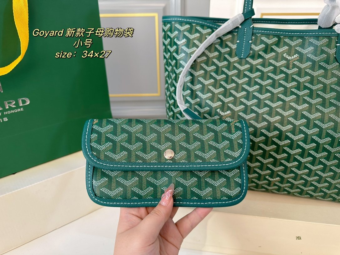GYD Saint Louis PM Green GYDine Canvas - Bag - Image 3