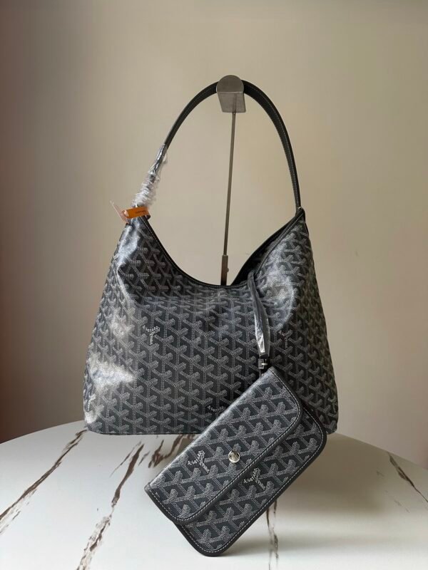 GYD Artois Hobo Black Monogram – Tasche – Grau