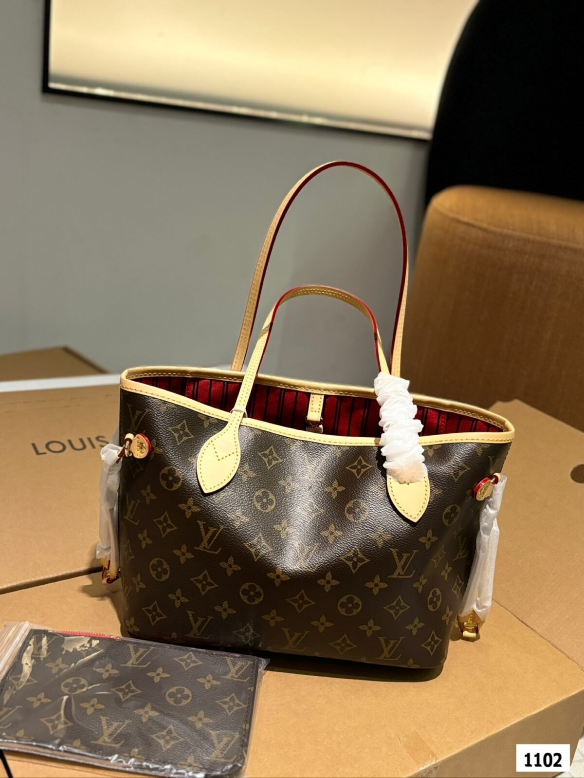 LV Neverfull MM Monogram – Borsa — 3