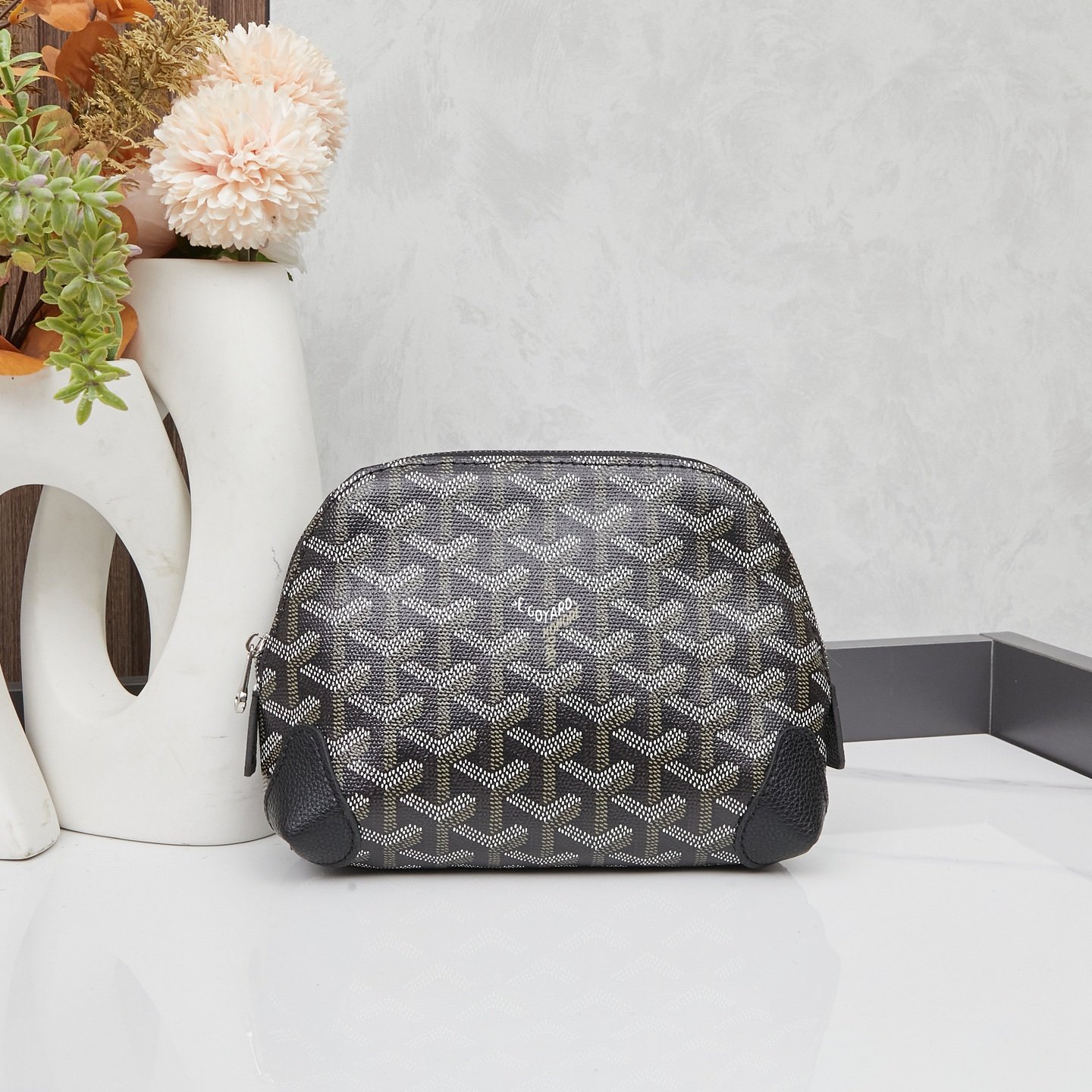 GYD Vendome Black Chevron Canvas - Bag