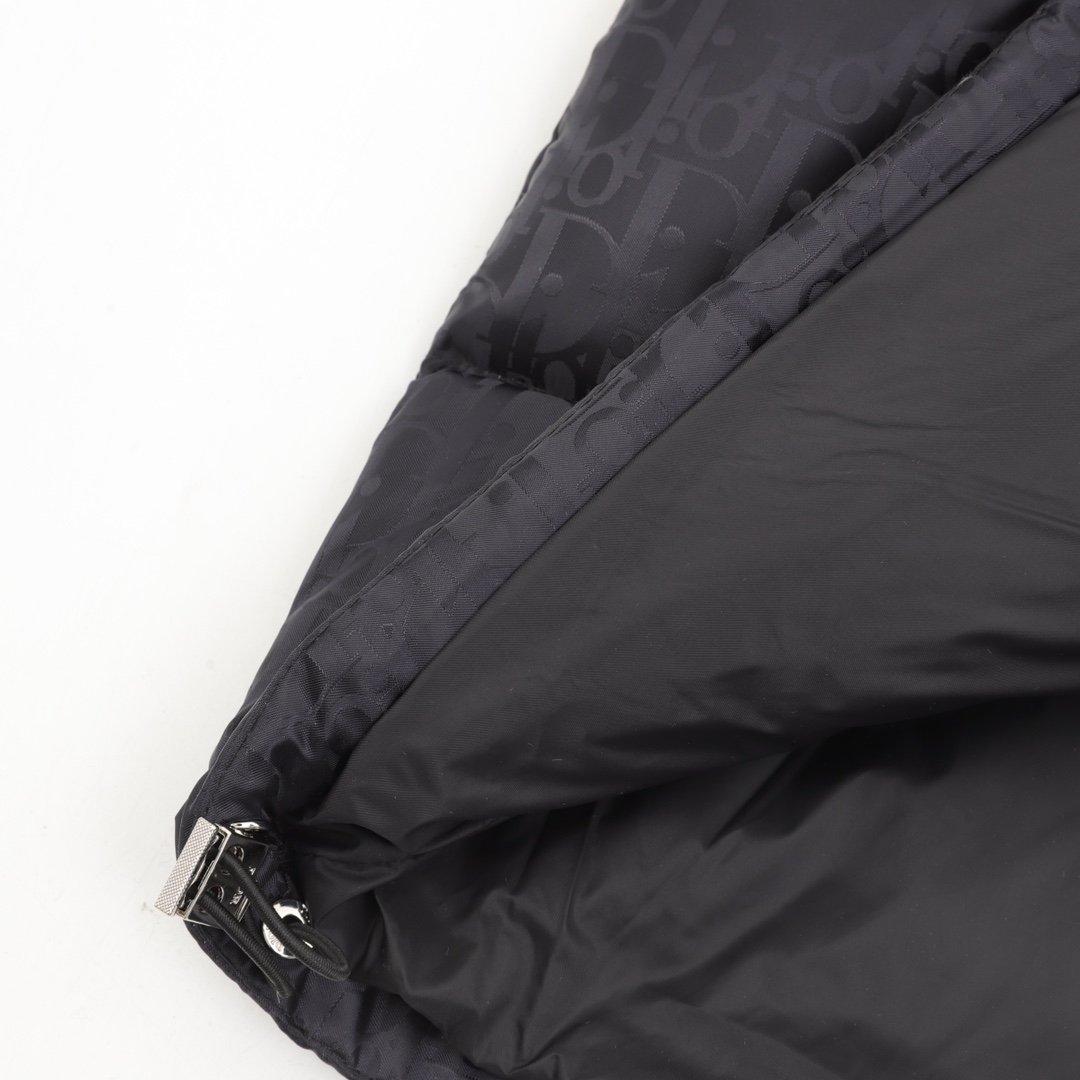 CD CD Oblique Puffer Jacket Black - Jacket - Image 6
