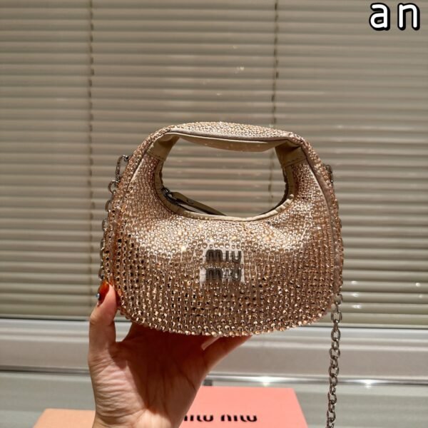 MIU Crystal Matelassé Crystal - Bag