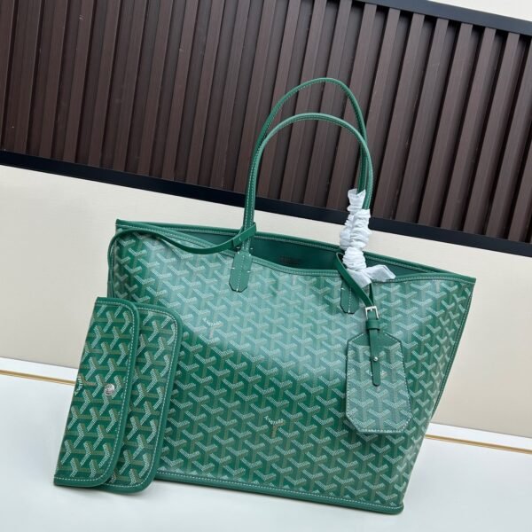 GYD Saint Louis GM Green GYDine Canvas - Bag