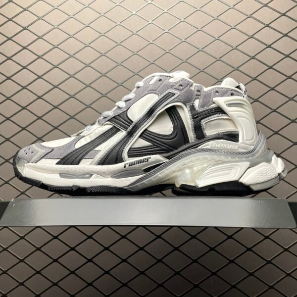 BAL Runner 40 White/Grey - Sneakers