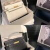 YSL Manhattan Small Croc Embossed Leather - Bag