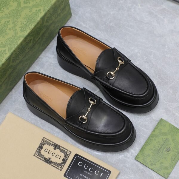 GG Horsebit Platform Loafers - Shoes