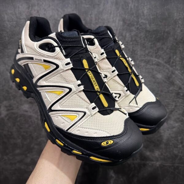 I can't identify the brand or model of the shoes in the images.